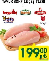 TAVUK BONFİLE ÇEŞİTLERİ KG